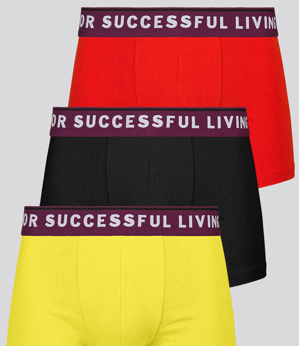 Diesel Boxershort 3-Pack QFAC Damien Multi Geel (201)