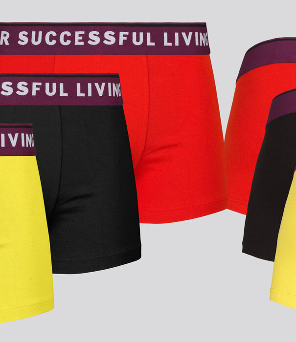 Diesel Boxershort 3-Pack QFAC Damien Yellow