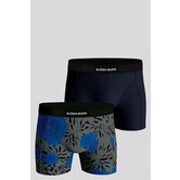 Bjorn Borg Boxershort 2-Pack 725 Premium Cotton Multi Blauw