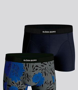 Bjorn Borg Boxershort 2-Pack 725 Premium Cotton Multi Blauw