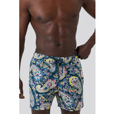 Bjorn Borg Swim Short 634 Paislie Multi Geel (201)
