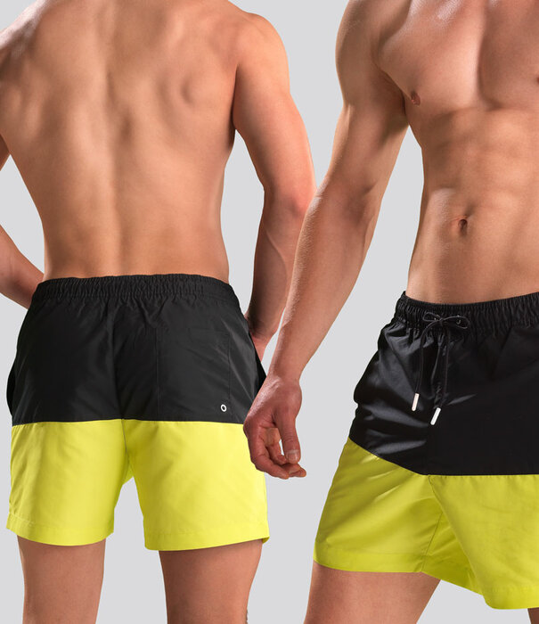 Calvin Klein Swim Short 796 Medium Drawstring Multi Geel (201)