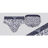 Emporio Armani Slip 3R508 Stretch Cotton Marine