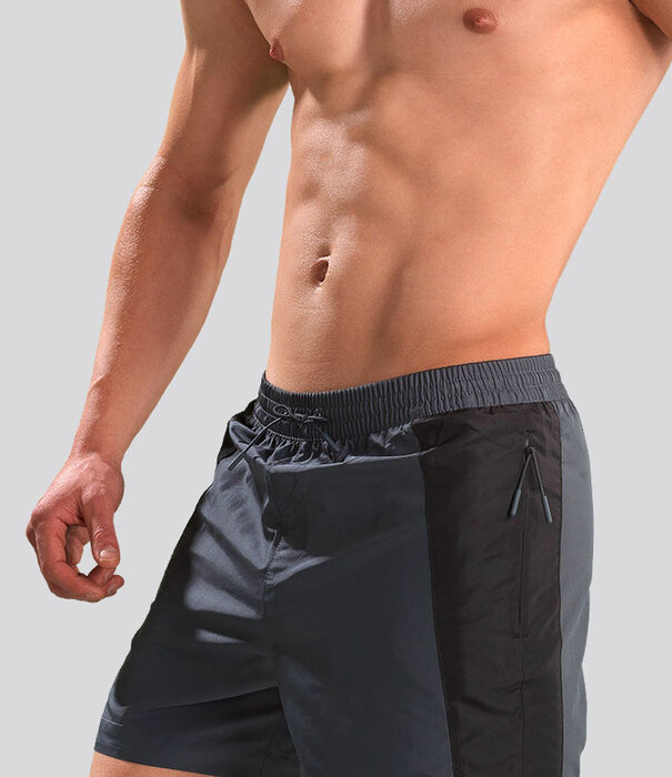 Calvin Klein Swim Short 814 Medium Drawstring Grau