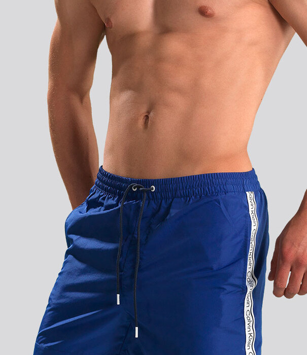 Calvin Klein Swim Short 810 Medium Drawstring Blauw