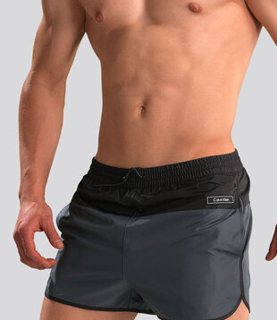 Calvin Klein Swim Short 816 Short Runner Multi Grijs (301)