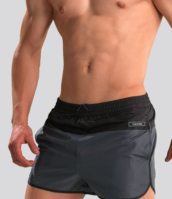 Calvin Klein Swim Short 816 Short Runner Multi Grijs (301)