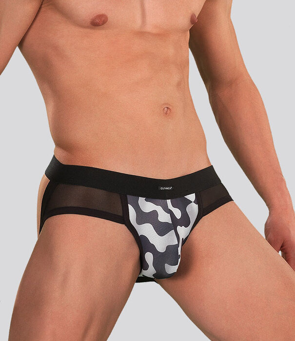Cut4Men Mixed Jockstrap C4M13 Shadow Camo Multi Wit (001)