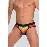 Cut4Men Mixed Jockstrap C4M13 Rainbow Rainbow (799)