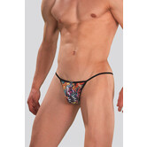 Cut4Men Briefkini C4M12 Tattoo Multi Zwart (051)
