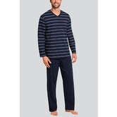 Schiesser Pyjama Long 622 Navy