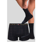 Tommy Hilfiger Trunk & Sock Set 996 Navy