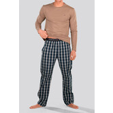Tommy Hilfiger Pyjama Set 960 Woven Set Multi Bruin (451)