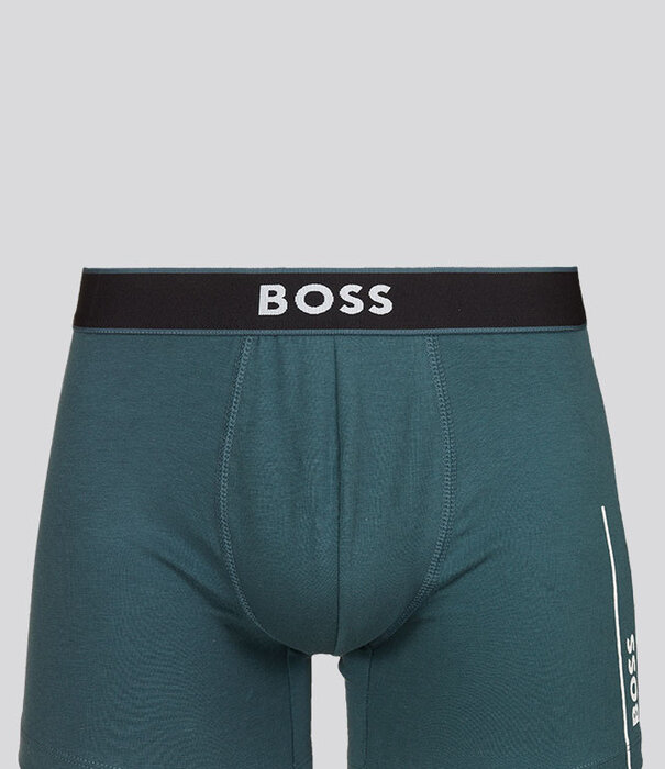 Boss Boxer Brief 020 24 Logo Turquoise