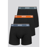 Boss Boxer Brief 3-Pack 121 Power Multi Zwart (051)