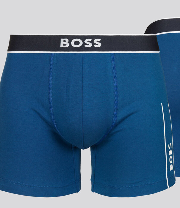 Boss Boxer Brief 075 24 Logo Blue