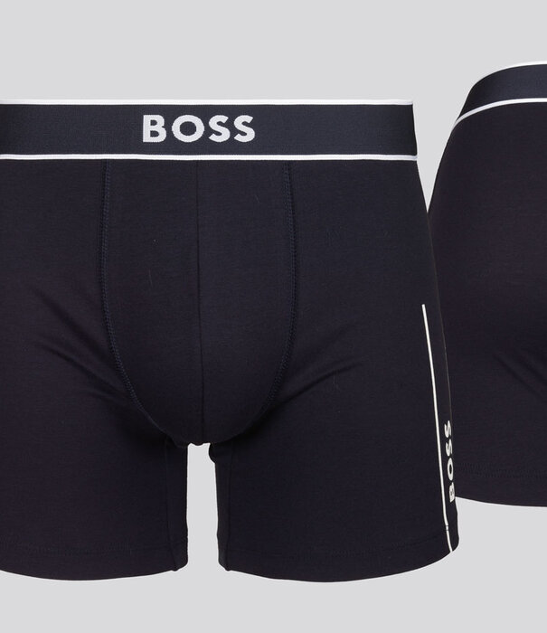 Boss Boxer Brief 075 24 Logo Navy