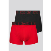 Hom Boxer Brief HO1 2-Pack 405 HOM Boxerlines Multi Rood (151)
