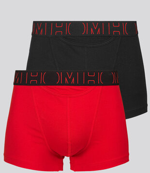 Hom Boxer Brief HO1 2-Pack 405 HOM Boxerlines Multi Rood (151)