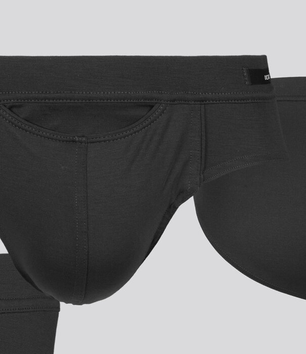 Hom Comfort Mini Brief HO1 464 Tencel Soft Zwart