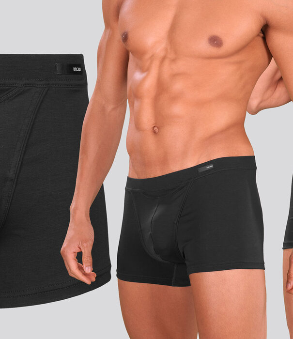 Hom Comfort Boxer Brief HO1 465 Tencel Soft Zwart