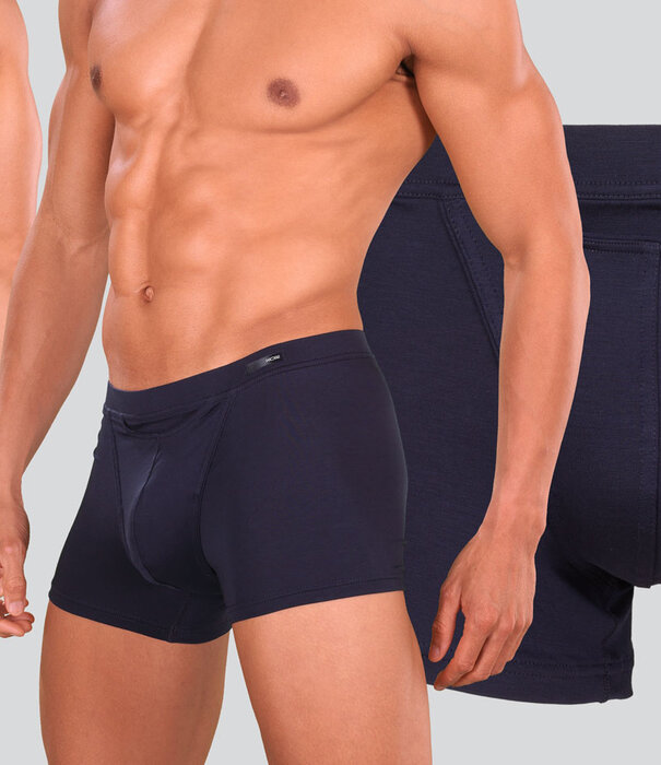 Hom Comfort Boxer Brief HO1 465 Tencel Soft Navy