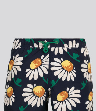 Bjorn Borg Print Swim Short 792 Navy Oxeye Blau