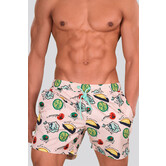Bjorn Borg Print Swim Short 792 Fresh Fruit Pink