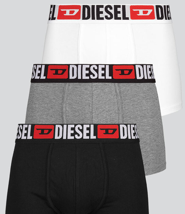 Diesel Damien Boxershort 3-Pack DDAI Weiß/Schwarz/Grau