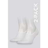 Tommy Hilfiger Footie Socks 2-Pack 001 Weiß