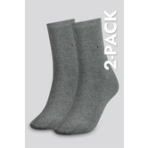 Tommy Hilfiger Classic Socks 2-Pack 111 Grijs