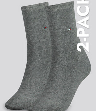 Tommy Hilfiger Classic Socks 2-Pack 111 Grey