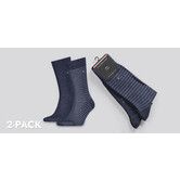 Tommy Hilfiger Small Stripe Socks 2-Pack 496 Dark Grey