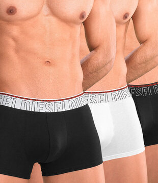 Diesel Damien Boxershort 3-Pack PCAE Zwart/Wit