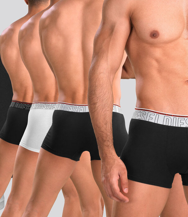 Diesel Damien Boxershort 3-Pack PCAE Schwarz/Weiß