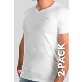 Diesel Michael V-Neck T-Shirt 2-Pack LDAS Wit