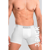 Diesel Sebastian Long Boxershort 3-Pack GDAC Wit