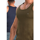 Diesel Johnny Tanktop 2-Pack LDAS Blauw/Groen