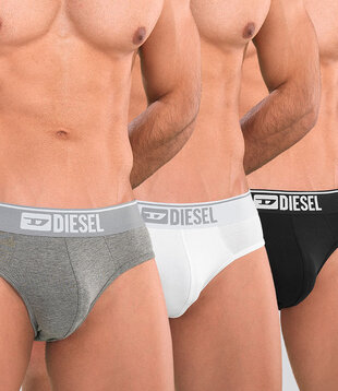 Diesel Andre Slip 3-Pack GDAC Wit/Zwart/Grijs