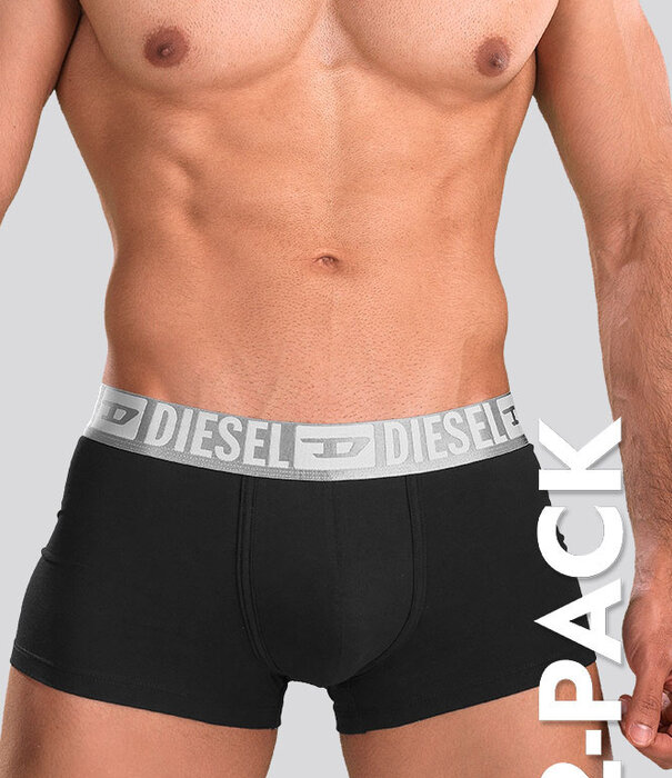 Diesel Steel Band Damien Boxershort 2-Pack SFAU Black