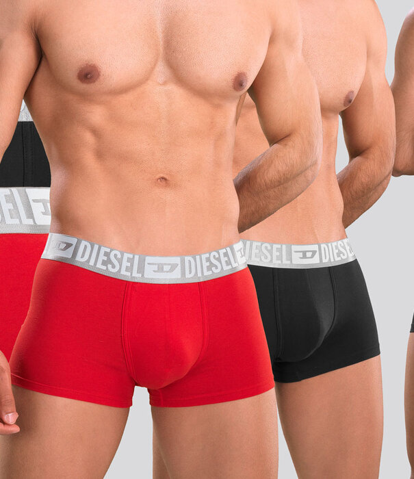 Diesel Steel Band Damien Boxershort 2-Pack SFAU Multi Rood (151)