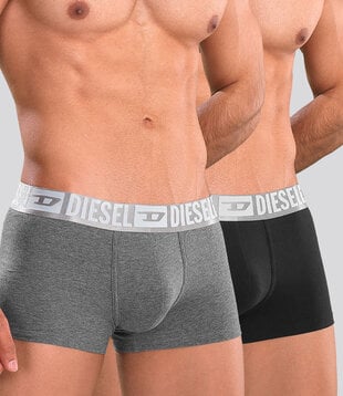 Diesel Steel Band Damien Boxershort 2-Pack SFAU Multi Grijs (301)