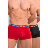 Diesel Microfiber Boxershort 2-Pack EFAZ Multi Rood (151)