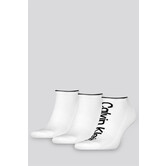 Calvin Klein Athleisure Sneakers Socks 3-Pack 724 Wit