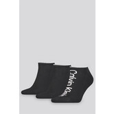 Calvin Klein Athleisure Sneakers Socks 3-Pack 724 Zwart