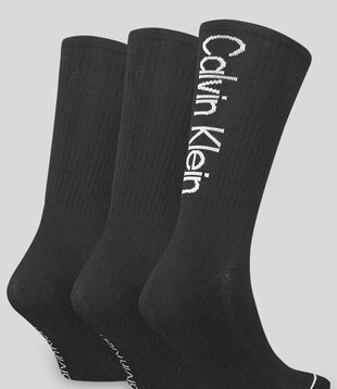 Calvin Klein Athleisure Socks 3-Pack 725 Black