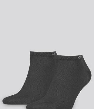 Calvin Klein Sneaker Socks 2-Pack 707 Zwart