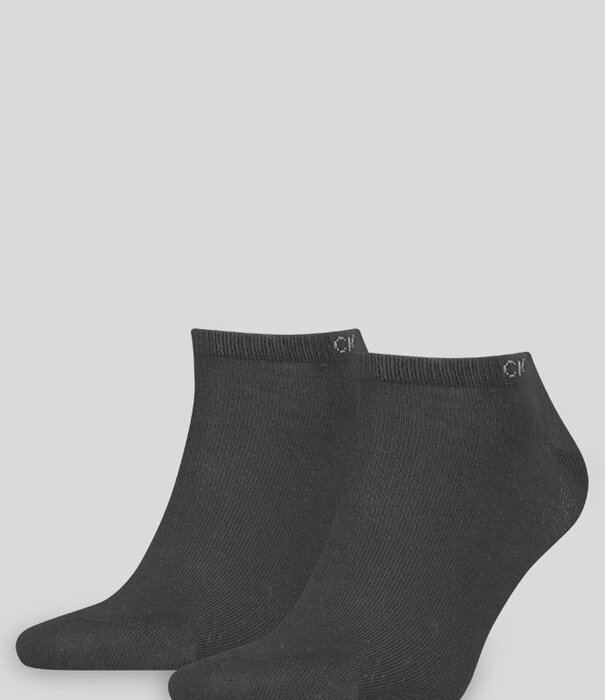 Calvin Klein Sneaker Socks 2-Pack 707 Zwart