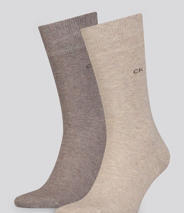 Calvin Klein Socks 2-Pack 631 Brown