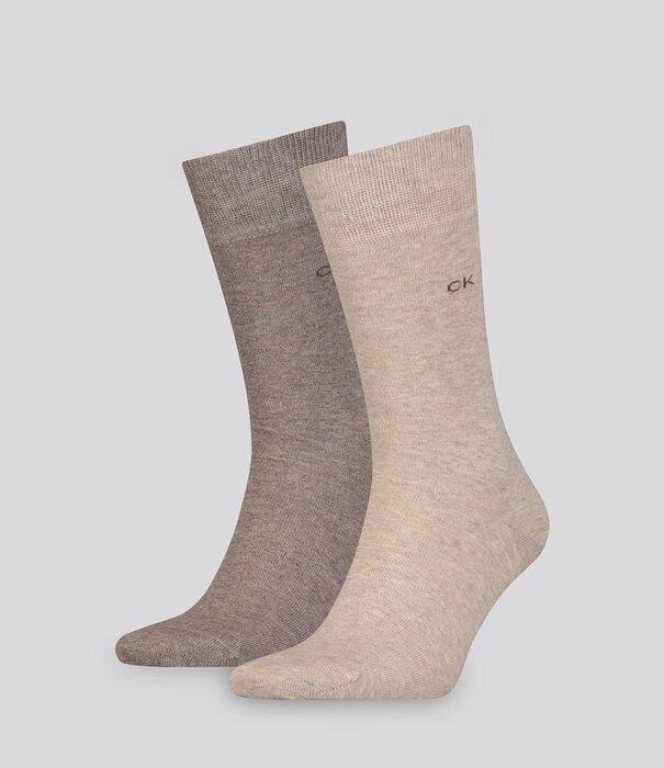 Calvin Klein Socks 2-Pack 631 Brown